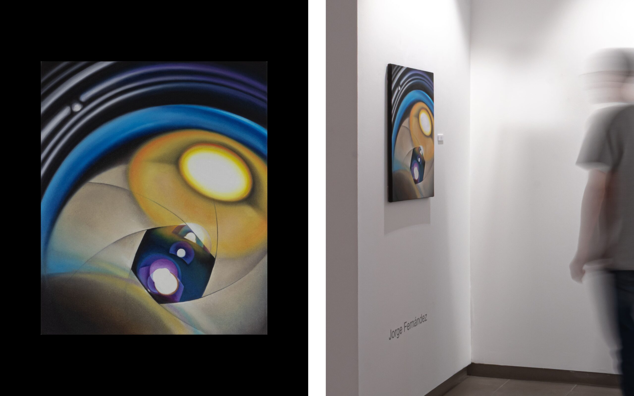 50 mm. Óleo sobre lienzo. 65 x 54 cm. 2025.